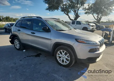 2016 Jeep Cherokee Sport из США, поврежденный, VIN 1C4PJLAB5GW265145